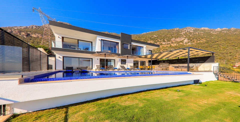 Villa Bliss | 4 Bedroom Sea View Villa in Kalkan